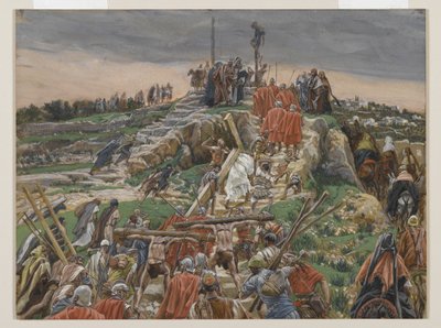 The Procession nearing Calvary, illustration from The Life of Our Lord Jesus Christ by James Jacques Joseph Tissot