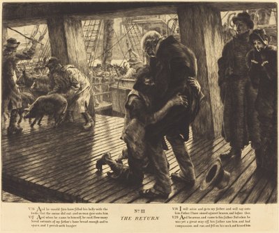 The Return by James Jacques Joseph Tissot