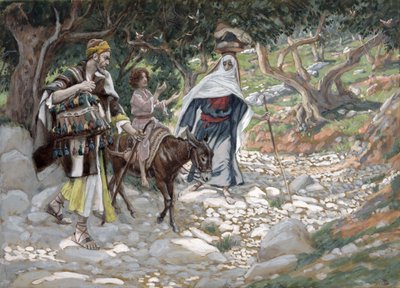 The Return from Egypt, illustration for The Life of Christ, c.1886-94 by James Jacques Joseph Tissot