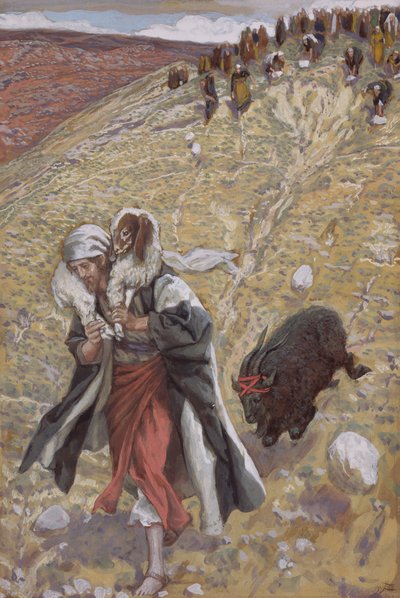 The Scapegoat, illustration for The Life of Christ, c.1886-94 by James Jacques Joseph Tissot