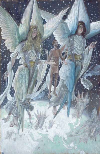 The Soul of the Penitent Thief, illustration for The Life of Christ by James Jacques Joseph Tissot