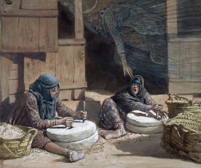 The Two Women at the Mill, illustration for The Life of Christ, c.1886-94 by James Jacques Joseph Tissot