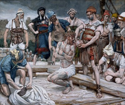 The Wine Mixed with Myrrh, illustration for The Life of Christ by James Jacques Joseph Tissot