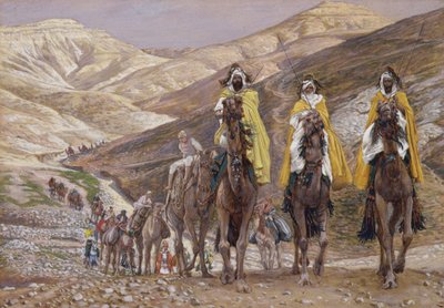 The Wise Men Journeying to Bethlehem, illustration for The Life of Christ, c.1886-94 by James Jacques Joseph Tissot