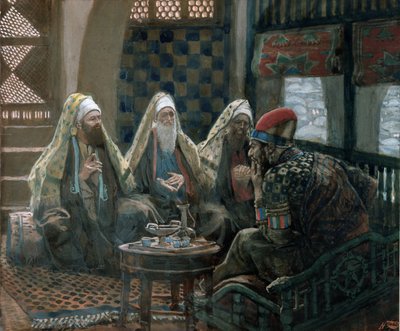 The Wise Men and Herod, Illustration for The Life of Christ by James Jacques Joseph Tissot