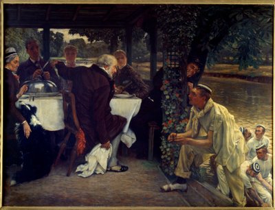 The Return of the Prodigal Son: The Fat Calf by James Jacques Joseph Tissot