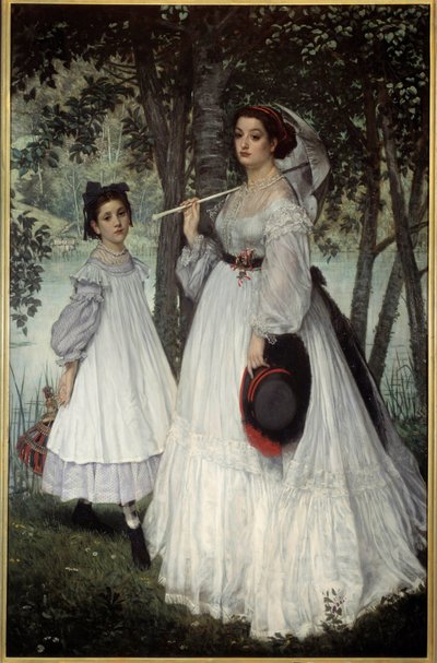 The Two Sisters by James Jacques Joseph Tissot
