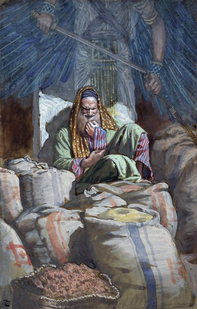 Thou Fool, This Night Thy Soul Shall be Required of Thee, illustration for The Life of Christ, c.1886-94 by James Jacques Joseph Tissot
