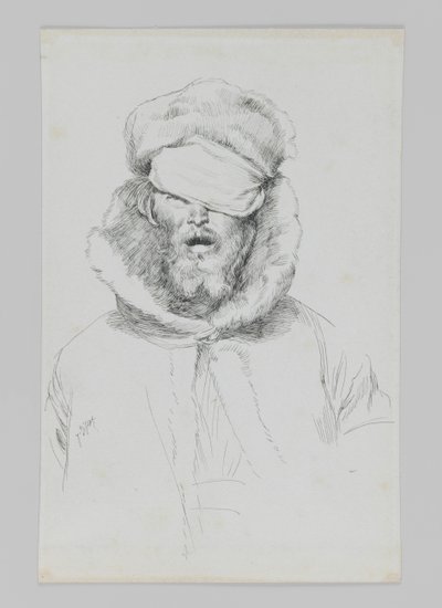 Type of Jew, illustration from The Life of Our Lord Jesus Christ by James Jacques Joseph Tissot