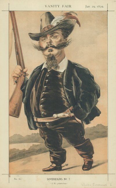 Victor Emmanuel I by James Jacques Joseph Tissot