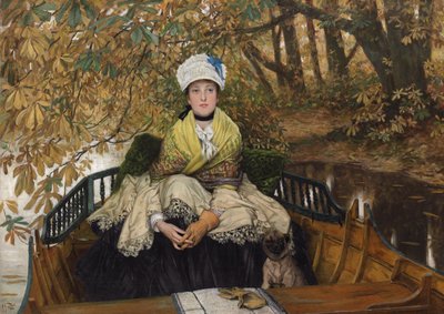 Waiting by James Jacques Joseph Tissot