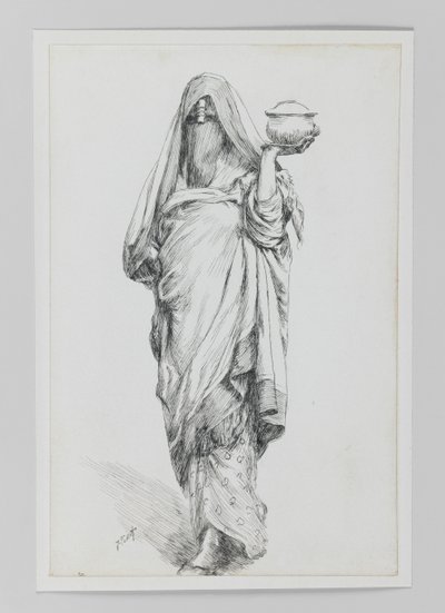 Woman of Cairo, illustration from The Life of Our Lord Jesus Christ by James Jacques Joseph Tissot