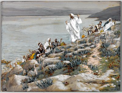 Ye Seek Me not because Ye Saw the Miracles but because Ye Did Eat of the Loaves, illustration for The Life of Christ by James Jacques Joseph Tissot