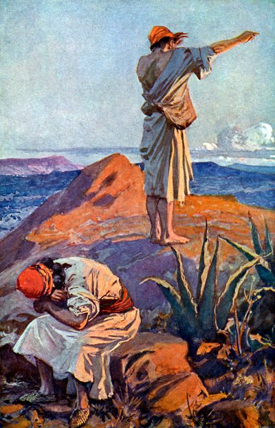 Elijah from Mount Carmel Sees a Cloud by James Jacques Joseph after Tissot