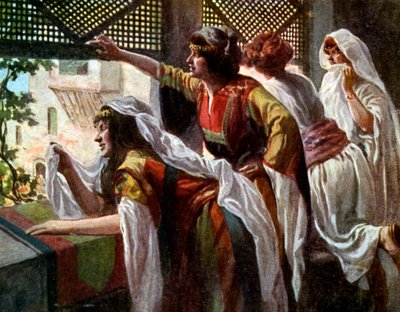 Michal Despises David by James Jacques Joseph after Tissot