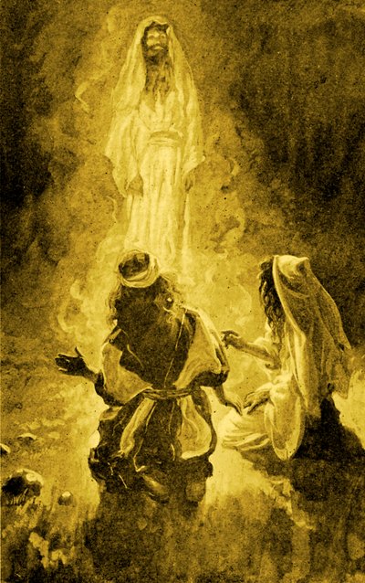 Saul and the Witch of Endor by James Jacques Joseph after Tissot