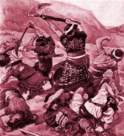 Shamgar, Son of Anath by James Jacques Joseph after Tissot