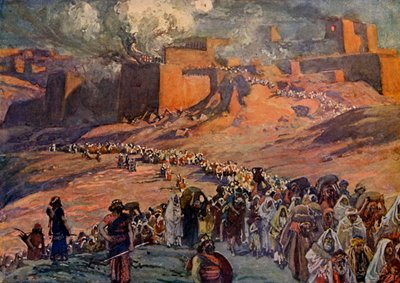 The Flight of the Prisoners by James Jacques Joseph after Tissot