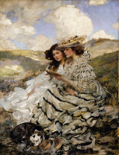 On the Dunes (Lady Shannon and Kitty) by James Jebusa Shannon