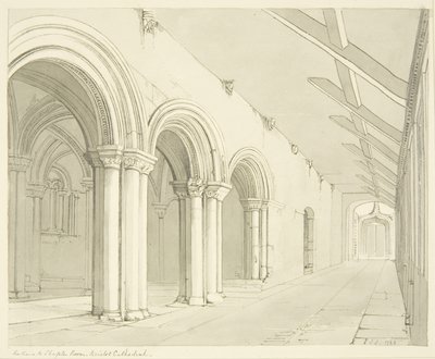 Entrance to the Chapter Room of Bristol Cathedral by James Johnson