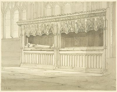 Monument to Sir Thomas Mede in St Mary Redcliffe by James Johnson