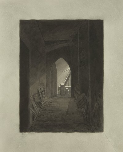 Supposed Crypt of the Church, Which Formerly Stood at the Corner of High Street and Wine Street by James Johnson