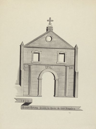 Mission Nuestra Senora la Reina de Los Angeles by James Jones