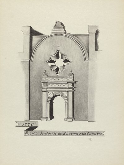 Mission San Carlos de Borromeo de Carmelo by James Jones
