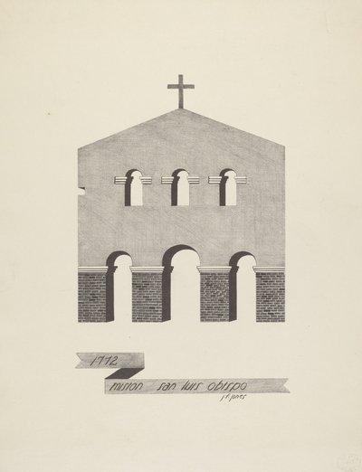 Mission San Luis Obispo by James Jones