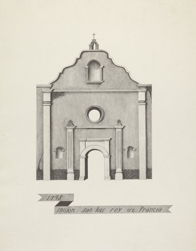 Mision San Luis Rey de Francia by James Jones