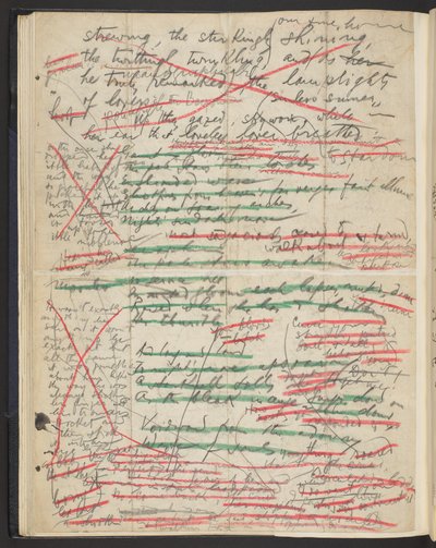 The first draft of Tristan and Isolde by James Joyce