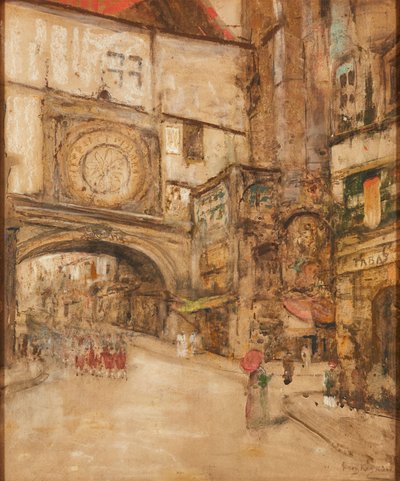 A Street Corner, Paris by James Kay