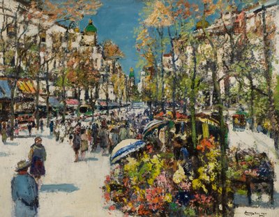 Street of Flowers - Barcelona by James Kay