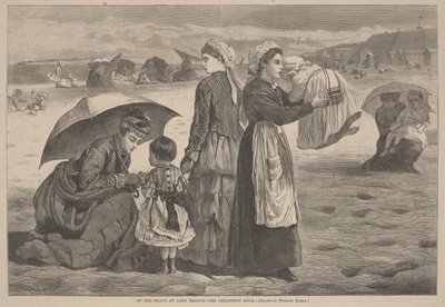 On the Beach at Long Branch - The Children