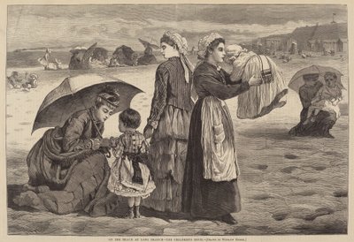 On the Beach at Long Branch - The Children
