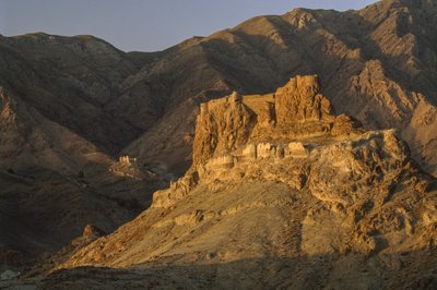 A ruined fortress once used by the Assassins, an extremist sect. Near Semnan, Northern Iran. by James L Stanfield