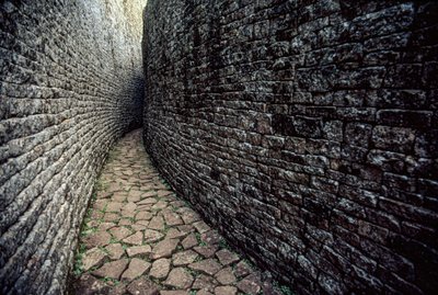The Ruins of Great Zimbabwe were built between 1250 A.D. by James L Stanfield