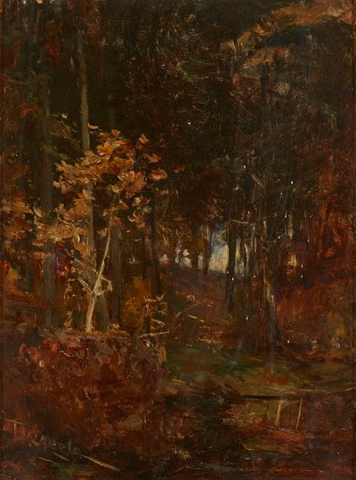 A Wooded Path by James Lawton Wingate