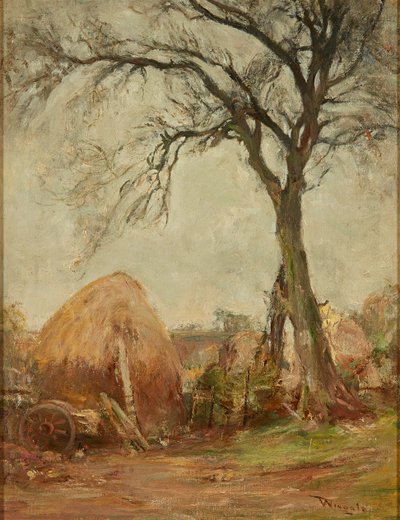 Springtime at the Farm, Currie by James Lawton Wingate