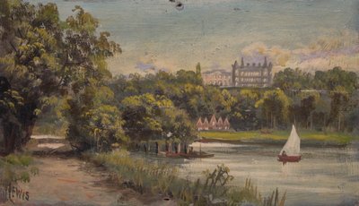 Richmond Hill and the Star and Garter from Middlesex Bank by James Lewis