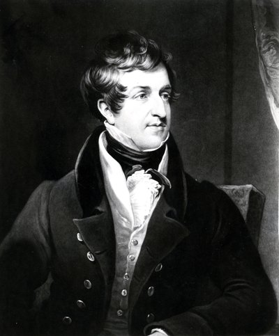 John Cam Hobhouse, print made by Charles Turner, 1834 by James Lonsdale