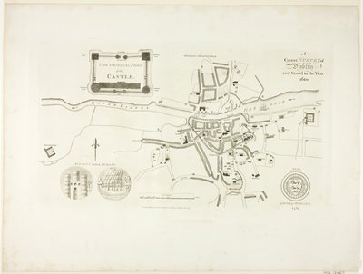 Correct Survey of Dublin, As It Stood in the Year 1610 by James Malton