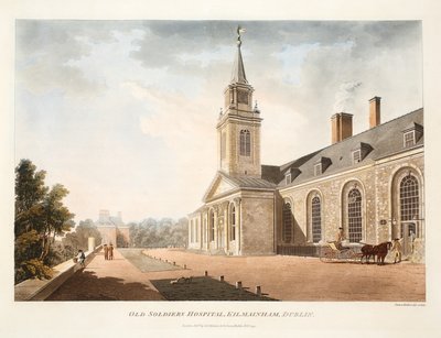 Old Soldiers Hospital, Kilmainham, Dublin by James Malton
