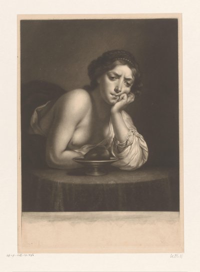 Sigismunda with the Heart of Guiscardo by James McArdell
