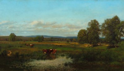 Cows in the Pasture by James McDougal Hart