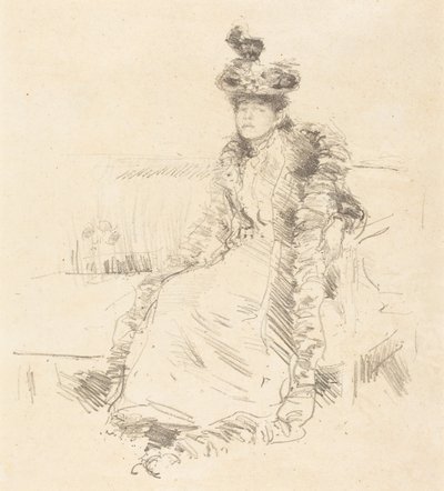 A Lady Seated by James McNeill Whistler