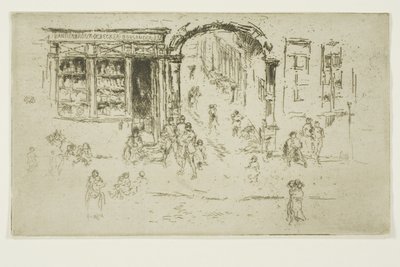 Archway, Brussels by James Abbott McNeill Whistler