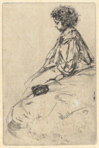 Bibi Lalouette by James McNeill Whistler