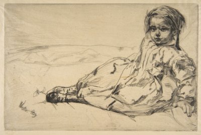 Bibi Valentin by James McNeill Whistler