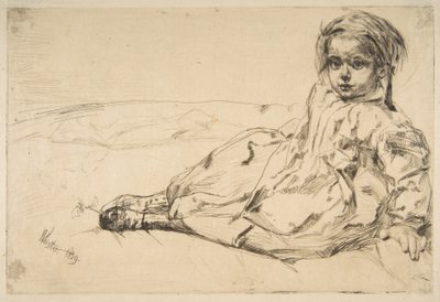 Bibi Valentin by James McNeill Whistler
